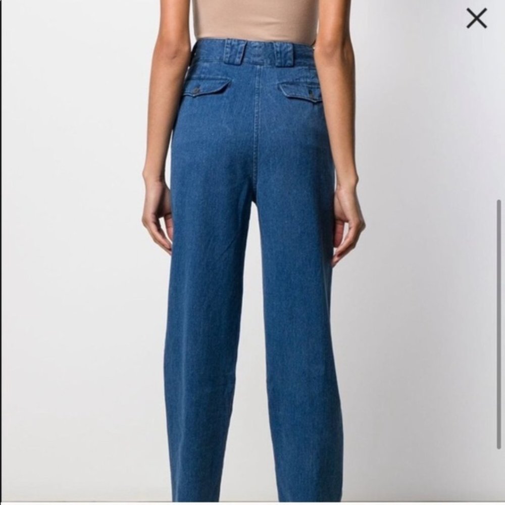 High Rise Jade Pant Blue - Picture 2 of 6